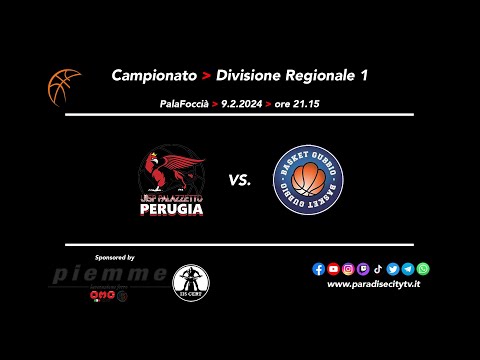 HIGHLIGHTS DIVISIONE REGIONALE 1 2023-2024 - UISP PALAZZETTO PERUGIA BASKET vs. BASKET GUBBIO