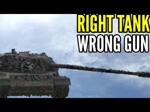 Right tank... Wrong gun!