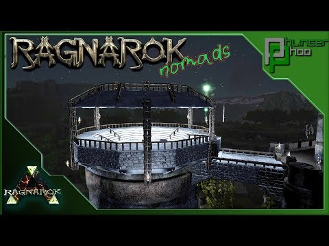Ark Ragnarok Nomads 73 - BUILDING A TOWER ON THE CASTLE