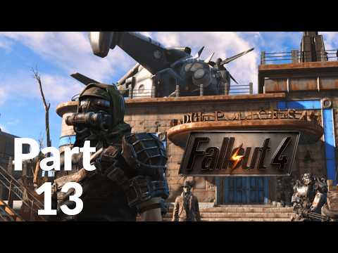 FALLOUT 4 Anniversary Edition Walkthrough Gameplay Part 13 - Brotherhood's Errand Boy (Full Game)