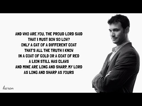 Ramin Djawadi - The Rains Of Castamere (Lyrics) //Game Of Thrones//#karanslyrics #ramindjawadi