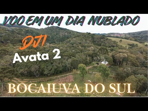 Voo em um dia nublado - DJI Avata 2 - Bocaiuva do Sul