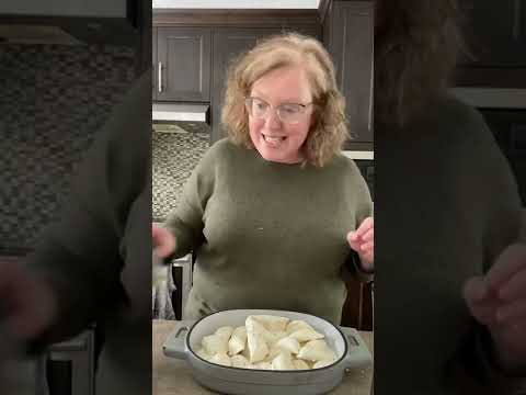 Oven baked Perogies