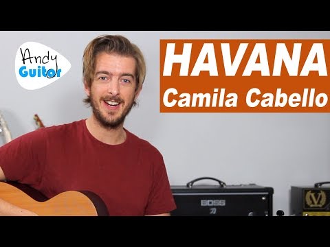 Havana Guitar Lesson Tutorial - EASY 3 chord guitar songs - Camila Cabello