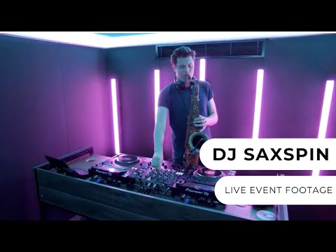 DJ Saxspin - Live Event Footage