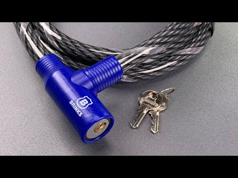 [928] Brinks’ Beefy “ProMax” Security Cable Picked FAST!