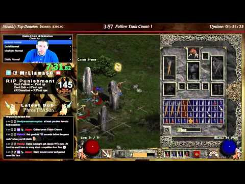 CLASSIC Diablo 2 (non-LOD) Amazon World Record! - 1:58:37