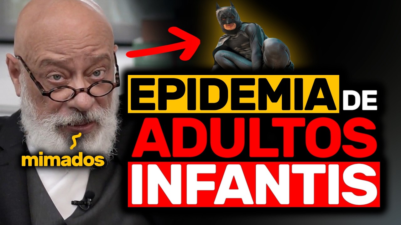 PORQUE os JOVENS são MEDROSOS e os ADULTOS INFANTIS - Pondé