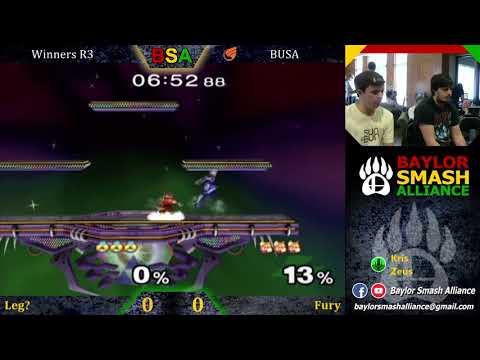 (Part 1) ShareStock 2.3 Melee - Leg (Sheik/ICs) vs Fury (Fox) - Winner's Quarters