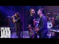 Why Go - Late Show With David Letterman - Pearl Jam