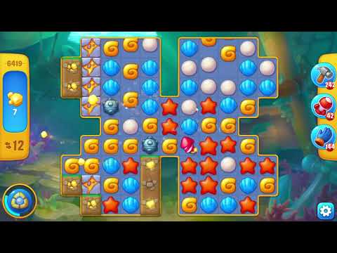 Fishdom 6419 Level - 20 moves - NO BooSTERS