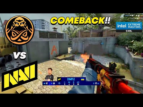 EPIC COMEBACK!! - NaVi vs ENCE - HIGHLIGHTS - IEM Katowice 2022 | CSGO | LATEST MATCH HIGHLIGHT