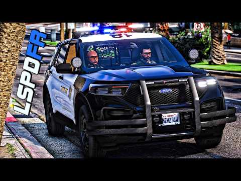 Sheriff in the City Patrol|| GTA 5 Mod Lspdfr|| #lspdfr #stevethegamer55