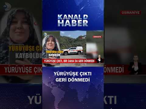 Osmaniye'de 54 Yaşındaki Ayşegül Yaşar Günlerdir Kayıp! Yürüyüşe Çıktı Geri Dönmedi