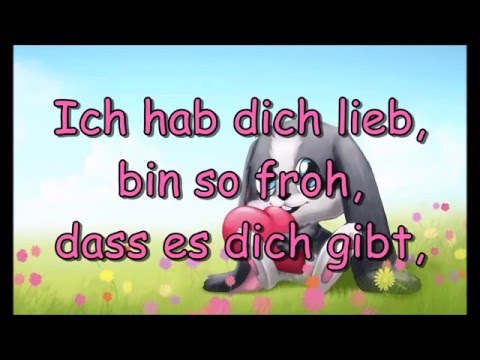 Schnuffel - Ich hab dich lieb (mit Lyrics)