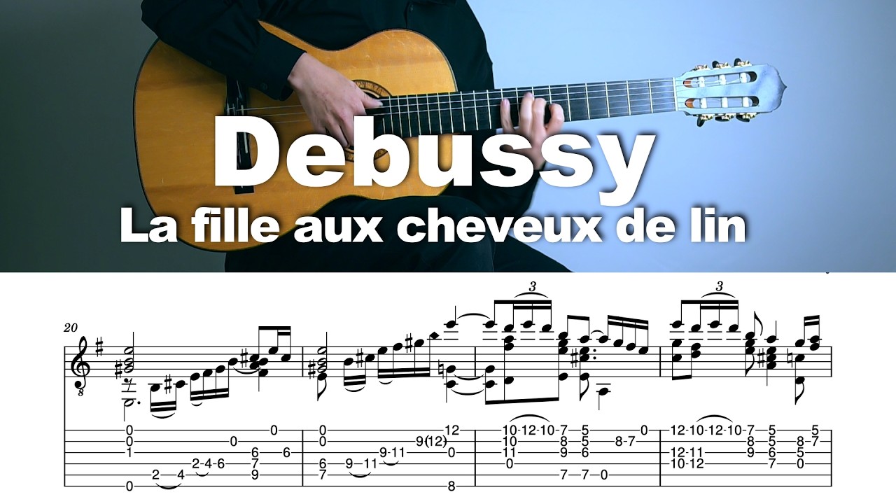 Debussy - La fille aux cheveux de lin | TAB