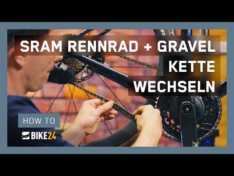 SRAM RED, FORCE, RIVAL | Kette wechseln am Rennrad