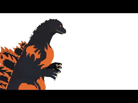 Burning Godzilla Nuclear Pulse Test