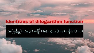 Identities of dilogarithm function |9