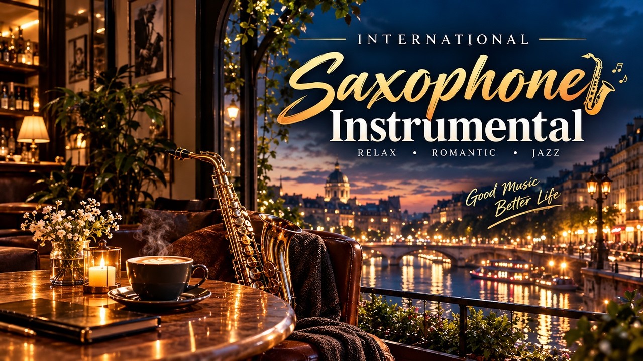 Forever in Love 🌙  Romantic Saxophone Instrumental | Smooth Jazz for Relaxing & Dreaming