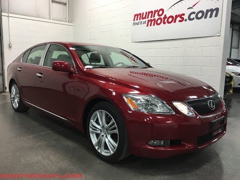 2007 Lexus GS 450h SOLD Hybrid 85 Low KMS Local Trade in Munro Motors