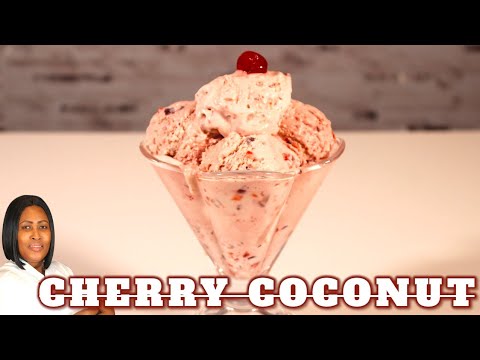 How to make Cherry Coconut Ice Cream Recipe
