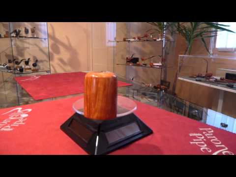 Briar pipe Paronelli poker horn mouthpiece straight grain handmade -  eBay item number: 181568828035