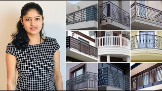 100+ Modern Balcony Grill Railing Design | Balcony Stainless Steel Railing  Handrails Railing Grill