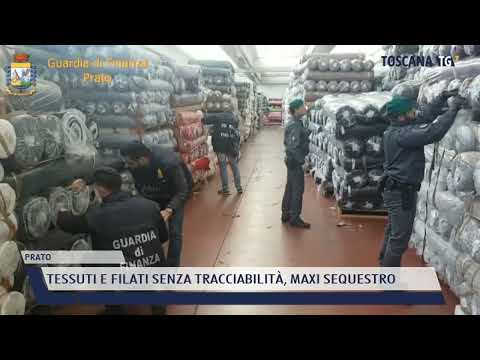 2022-05-09 PRATO - TESSUTI E FILATI SENZA TRACCIABILITÀ, MAXI SEQUESTRO