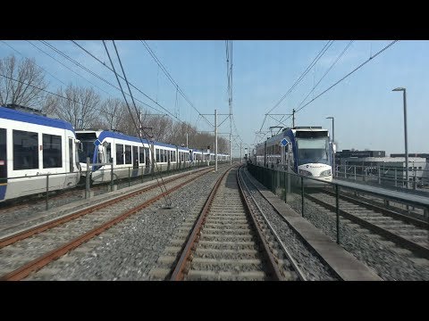 HTM RandstadRail 4 Station Lansingerland-Zoetermeer - Den Haag De Uithof | RegioCitadis 4024 | 2019