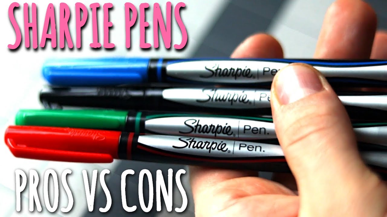 Sharpie Pens: Pros VS Cons (Pen Review)