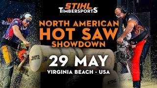 2026 STIHL TIMBERSPORTS® North American Hot Saw Showdown | Full Competition Livestream