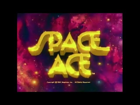 Space Ace Arcade Game Laserdisc Game - Attract Mode