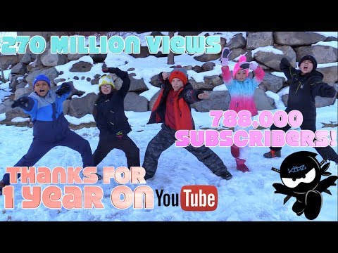 Power Rangers Snow Day - 1 year on Youtube