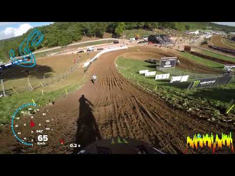 First GoPro Lap with Stephen RUBINI   MXGP of Pays de Montbéliard 2017    Motocross