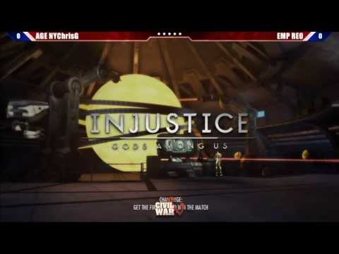 Injustice Gods Among Us - AGE NYChrisG vs EMP REO - Civil War V Tournament