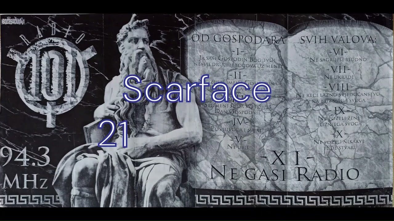 Scarface - Vojislav Koštunica, 2007. #radio101 #zagreb