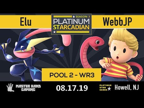 Platinum Starcadian S3 - Elu (Greninja) vs. WebbJP (Lucas) - Pool 2 - WR3