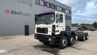 MAN 35.410 (MANUAL PUMP / POMPE MANUELLE / 6 CYLINDER / 8X4 / BIG AX chassis truck | Image 4 - Autoline
