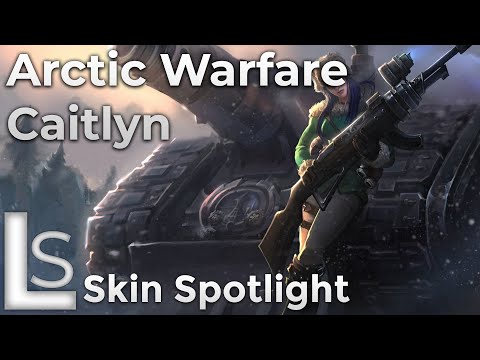 Arctic Warfare Caitlyn - Skin Spotlight - Collection - League of Legends - Patch