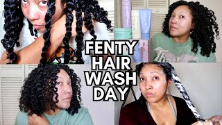 TRYING Rihanna’s HAIR CARE LINE FOR THE 1ST TIME