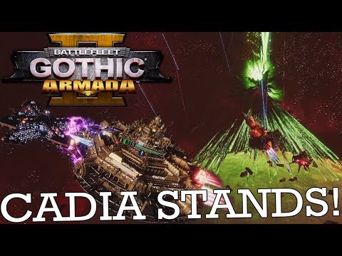 CADIA BECOMES A DEATH STAR - Battlefleet Gothic: Armada 2 Prologue
