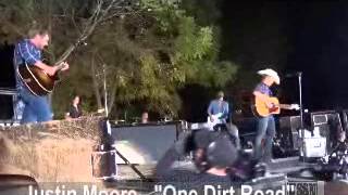 09-15-13 - Justin Moore &quot;One Dirt Road&quot; LIVE at Gastons in Lakeview, Arkansas