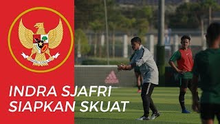 Pelatih Timnas U-23 Indonesia Indra Sjafri Siapkan Skuat untuk Menghadapi Timnas U-23 Iran
