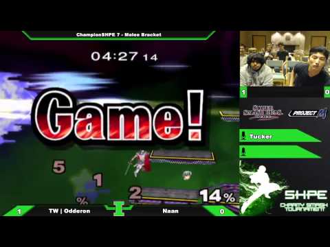 [ChampionSHPE7] TW | Odderon (Fox) vs. Naan (Marth) Grudge Match Melee Singles