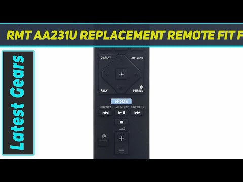 RMT AA231U Replacement Remote Fit for Sony AZ Review