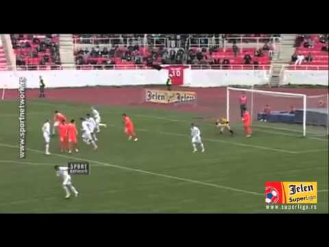 JSL 22. Kolo Radnički Niš - Spartak 1:0