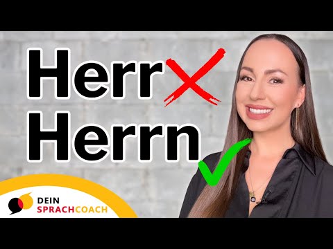 Die N-DEKLINATION einfach erklärt (Deutsch lernen | Grammatik | learn German)