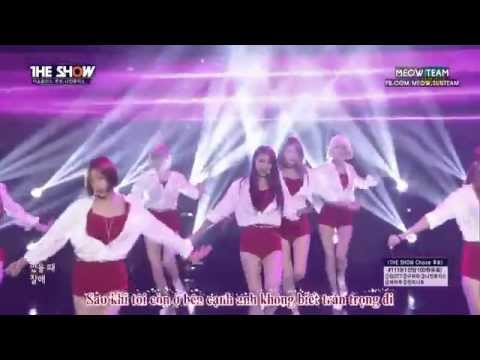 [Vietsub] Nine Muses - Hurt Locker @ 150721 SBS MTV The Show {MEOW Team}