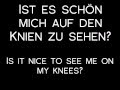 Oomph! - Mein Herz Lyrics with English ...